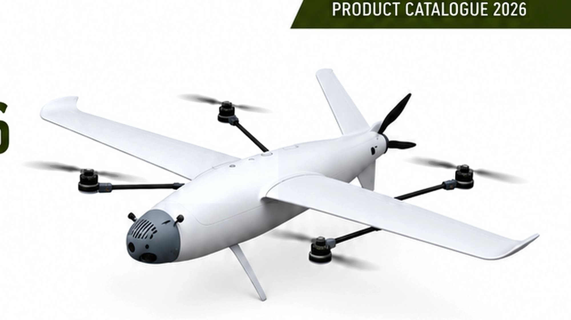 Marshal V16 VTOL fixed-wing UAV in flight